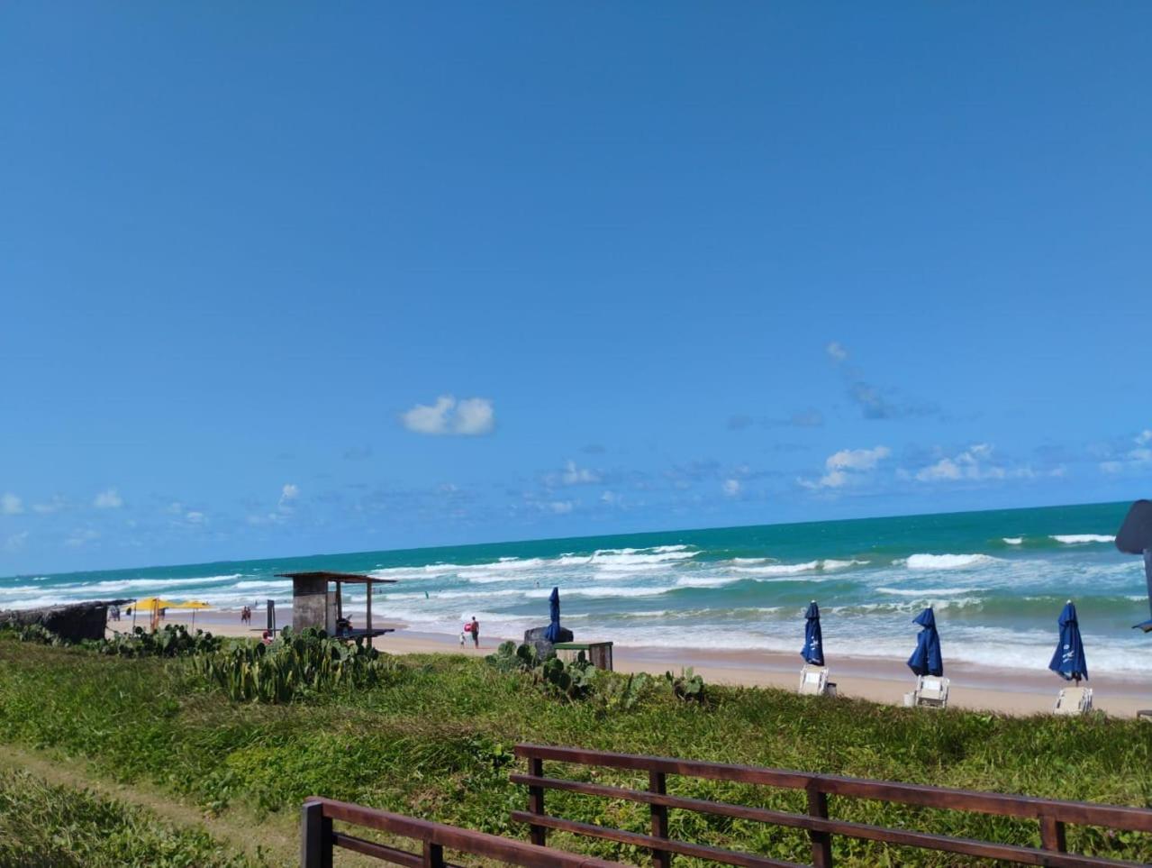 Flat Beira Mar Cupe Beach Living - Pôrto das Galinhas Kültér fotó