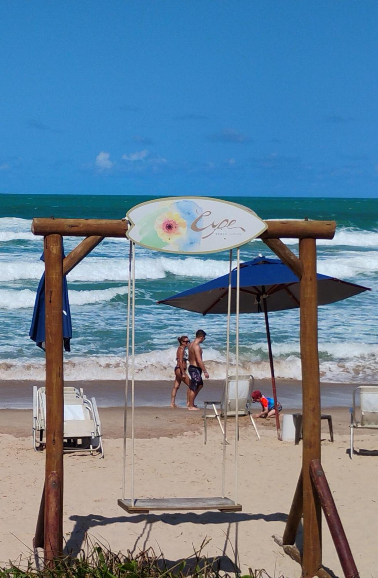 Flat Beira Mar Cupe Beach Living - Pôrto das Galinhas Kültér fotó